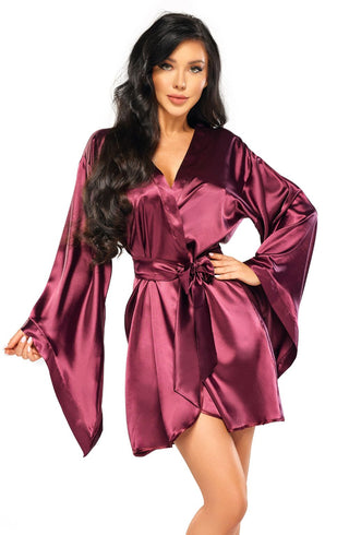 Samira Peignoir (Burgundy)