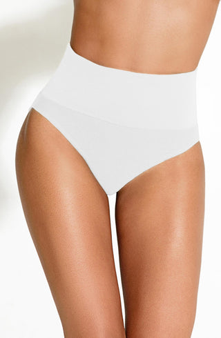 Tummy Control Brief Bianco