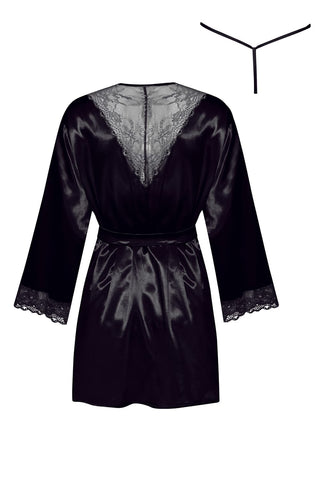 Sherie Peignoir (Black)