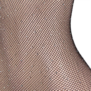 Fishnet Sparkly Bodystocking (Plus)