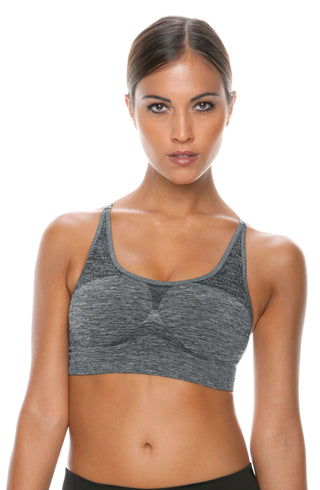 Beheerliggaam 110706 Sports Bra Melange/Grys