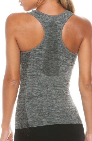 Control Body 212185 Sportiewe Tank Top Met Bra Melange/Grys