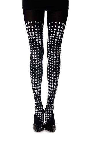 Diamonds in the Sky Print Tights