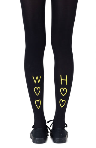 Zohara "Party In The Back/Front" Swart Tights