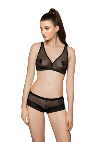 Roza Lisbet Black Soft Cup BRA